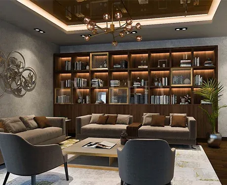  Living Room in Lucknow